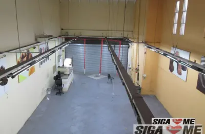 Galpão 600m²/ v. pompéia locação/ r$20.000,00/ próximo metrô v.madalena