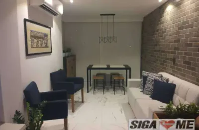 Cambuci venda apto 2 dorms c/1suíte  terraço gourm 1vg 72m2 $850.000,00