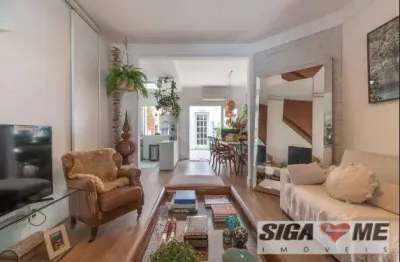 Campo belo venda casa de vila 3dorm/ste área gourm/ 180m2a.c $1.530.000,00