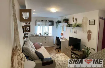 Sto amaro venda 1 dorm armários embutidos 1vg 44m2 $600.000,00