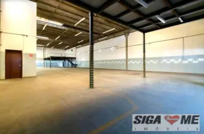 Armazém comercial/industrial locação 2.000m2 a.c $52.000,00