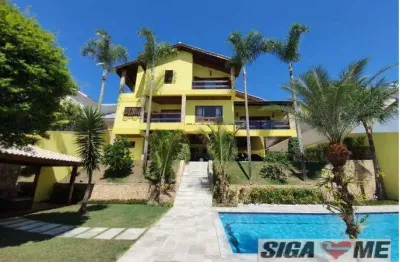 Arujá locação 4dorm 3 suítes escritório despensa mobiliado 900m2a.ú $30.000