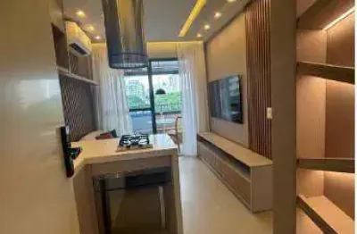 Moema locação apto 1 dorm mobiliado varanda 32m2 $5.000,00