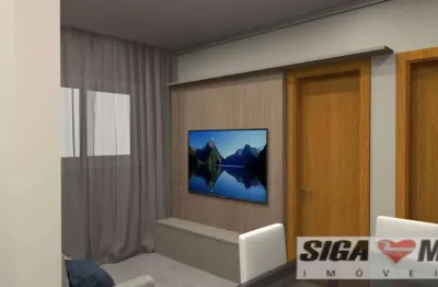 Apartamento no cambuci com 36m2/venda r$ 349.000,00