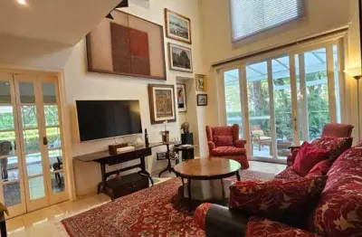 Cidade jardim vende casa cond. 2 suites com ar  a.u 589m² $ 4.990.000