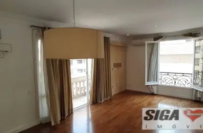 Higienópolis apto locação 3dorms.a.u 112m2 c/ living $6.500,00