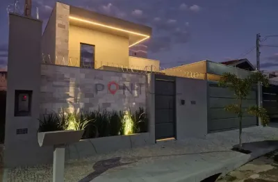 Casa nova alto padrão venda jardim aquarius marília 3 quartos suíte garagem ampla r$ 850mil - visite com a  pontual imóveis sua imobiliária em marília