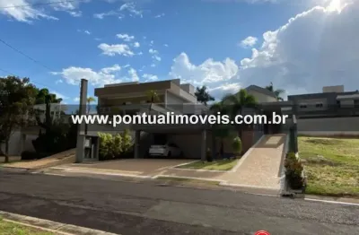 Casa em condomínio de luxo no jardim tropical, marília-sp: 3 quartos, 3 suítes, 2 salas, 5 banheiros, 400m² de área. aproveite!