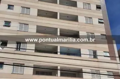 Apartamento 2 suítes venda em marília no edifício manhattan barbosa r$ 440.000 - aceita negociação - pontual imóveis sua imobiliária em marília