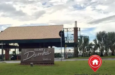 Terreno à venda em condomínio exclusivo em marília-sp no condomínio residencial village damha: 292,50 m² de área. visite com pontual imob marilia