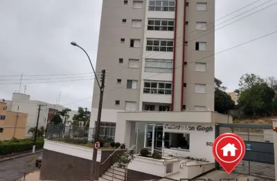 Apartamento à venda ed. van gogh, 2 dorms (1 suíte) no centro. estuda permuta! pontual imóveis sua imobiliária em marília.