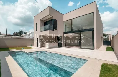 Casa moderna e imponente à venda, com 4 suítes, em alphaville - barueri