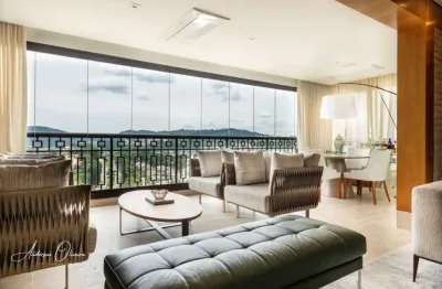 Apartamento mobiliado no residencial atria alphaville de altissimo padrão