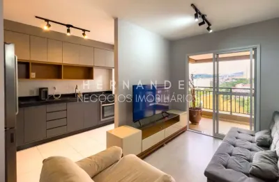 Apartamento mobiliado para locação no condomínio central park