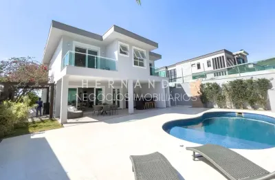 Luxuosa mansão em alphaville, mobiliada santana de parnaíba-sp: 5 quartos, 5 suítes, 3 salas, 5 banheiros, 6 vagas, 523m².