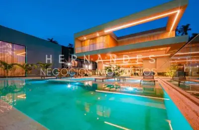 Casa de alto padrão no tamboré 2: 5 suítes, 8 vagas - santana de parnaíba-sp
