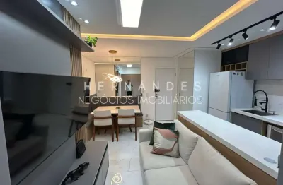 Apartamento à venda em barueri-sp, alphaville empresarial: 2 quartos, 2 salas, 1 banheiro, 1 vaga, 52m².