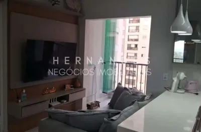 Venda de apartamento impecável em alphaville empresarial, barueri-sp: 2 quartos, 2 salas, 1 banheiro, 1 vaga, 52m².