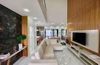 Casa em condomínio de luxo com 3 suítes em santana de parnaíba-sp, bairro suru: 3 quartos, 3 salas, 4 banheiros, 2 vagas, 198m².