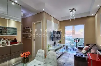 Apartamento à venda em barueri-sp, jardim tupanci: 2 quartos, 2 salas, 1 banheiro, 1 vaga, 55m². aproveite!