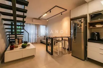 Apartamento à venda em barueri-sp, bethaville i: 1 quarto, 1 suíte, 2 salas, 2 banheiros, 1 vaga, 52m²