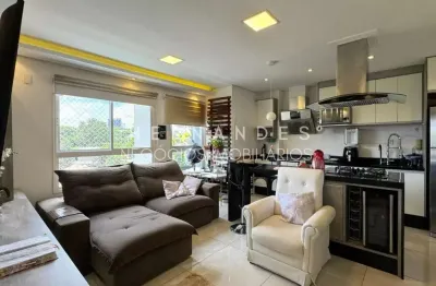 Apartamento à venda em alphaville empresarial: 2 quartos, 1 suíte, 2 salas, 2 banheiros, 1 vaga de garagem, 63m². confira!