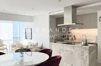 Espetacular apartamento à venda em alphaville empresarial, barueri-sp: 3 quartos, 3 suítes, 3 salas, 4 banheiros, 4 vagas, 110m².