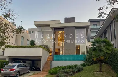 Casa de luxo em condomínio em alphaville, santana de parnaíba-sp: 4 quartos, 4 suítes, 3 salas, 5 banheiros, 2 vagas, 390 m².