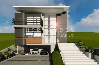 Casa de alto padrão em condomínio de luxo - 5 suítes, piscina e área de lazer em santana de parnaíba-sp