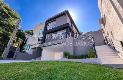 Casa de luxo em alphaville: 4 suítes, área gourmet, piscina!