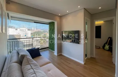 Apartamento à venda em barueri-sp, na vila são luiz: 2 quartos, 2 salas, 1 vaga de garagem, 55,00 m² de área.