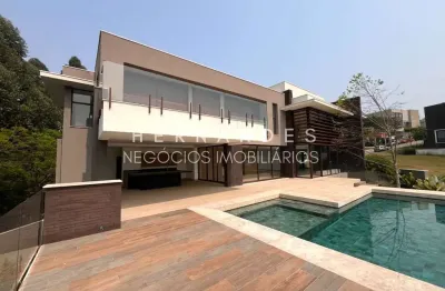 Casa de alto padrão com vista privilegiada ? condomínio moderno no tamboré 11