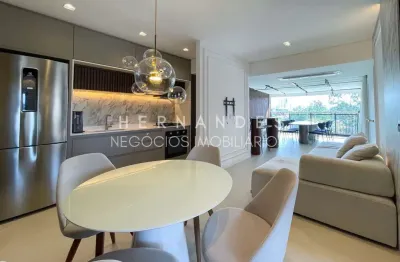 Apartamento à venda no bairro tamboré: 2 quartos, 2 suítes, 3 salas, 1 vaga