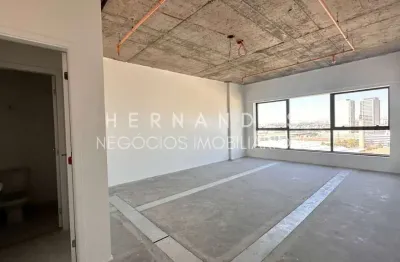 New worker tower alphaville sala comercial com 45m² com uma vista linda
