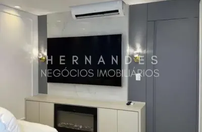 Apartamento de luxo para locação alphaville: 4 quartos, 2 suítes, 3 salas, 2 vagas de garagem, 120m².