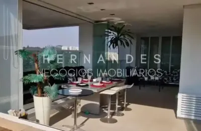 Impecável apartamento de luxo com 3 suítes e 5 vagas em tamboré, santana de parnaíba-sp!