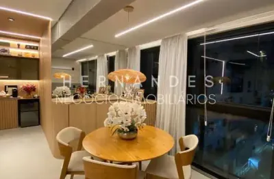 Apartamento à venda no tamboré, com 1 quarto, 1 suíte, 2 banheiros, 1 vaga.