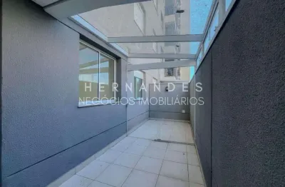 Apartamento para locação no jardim tupanci: 2 quartos, 1 vaga de garagem e 59m²