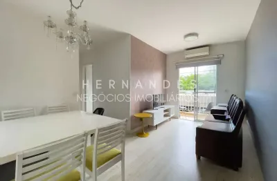 Apartamento à venda em Barueri-SP, Jardim Tupanci: 2 quartos, 1 suíte, 2 salas, 2 banheiros, 1 vaga de garagem, 61m².