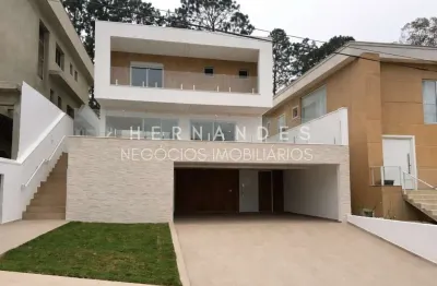 Casa de alto padrão em condomínio na aldeia da serra: 3 quartos, 3 suítes, 2 salas, 5 banheiros, 4 vagas, 369m². venda em santana de parnaíba-sp.