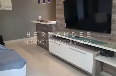 Apartamento à venda em Barueri-SP, Jardim Tupanci: 2 quartos, 1 suíte, sala, 3 banheiros, 1 vaga, 76m². Venha conferir!