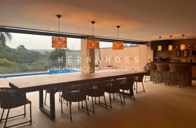 Casa de luxo em condomínio à venda em Santana de Parnaíba-SP, bairro Tarumã. 5 quartos, 3 suítes, 1 sala, 5 banheiros, 4 vagas de garagem, 324m².