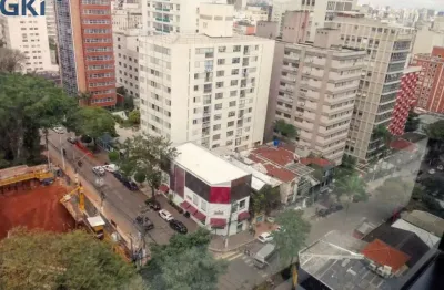 Cj com. na região da paulista, c/ 55,54 metros, 2 salas, 3 banheiros, ar cond., copa, 2 vagas.