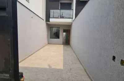 Sobrado novo 3 dormitórios, 2 vagas de garagem em pq são lucas - sp
