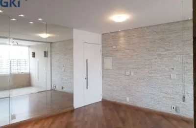 Apartamento moderno, 1 suíte, 1 escritório, 2 vagas, prédio novo com lazer e serviço de arrumadeira