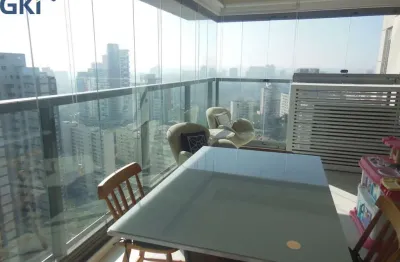 Vila mariana, apartamento totalmente mobiliado com 2 suites e 2 vagas
