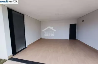 Linda casa com 3 suítes e móveis planejados no park gran reserve - indaiatuba