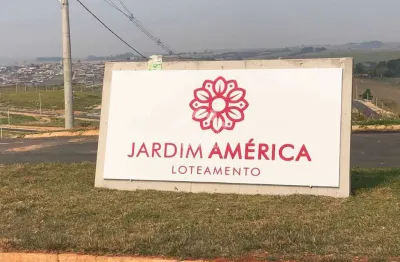 Lindo terreno com excelente localização bem próximo entrada do loteamento jardim américa