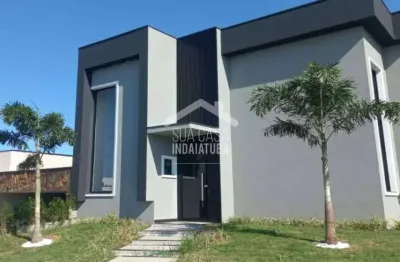 Sobrado com 4 suítes e piscina no condomínio viena - indaiatuba