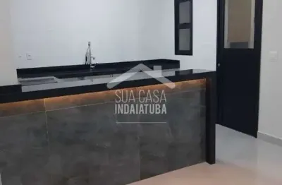 Casa 3 dormitórios sendo uma suíte com closet no jardim regente - indaiatuba
